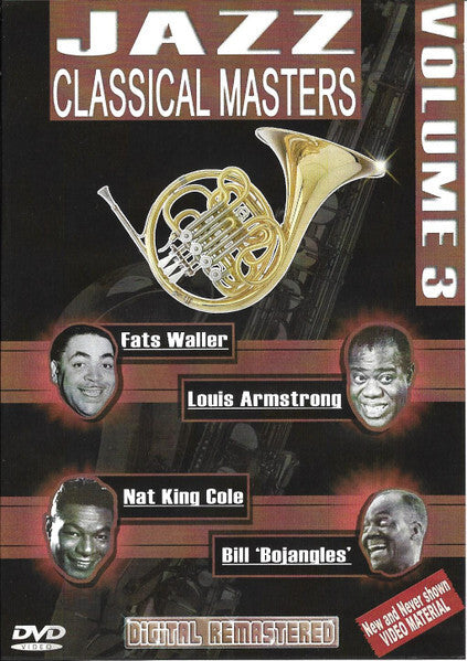 DVD Various – Jazz Classical Masters - Volume 3 - USADO